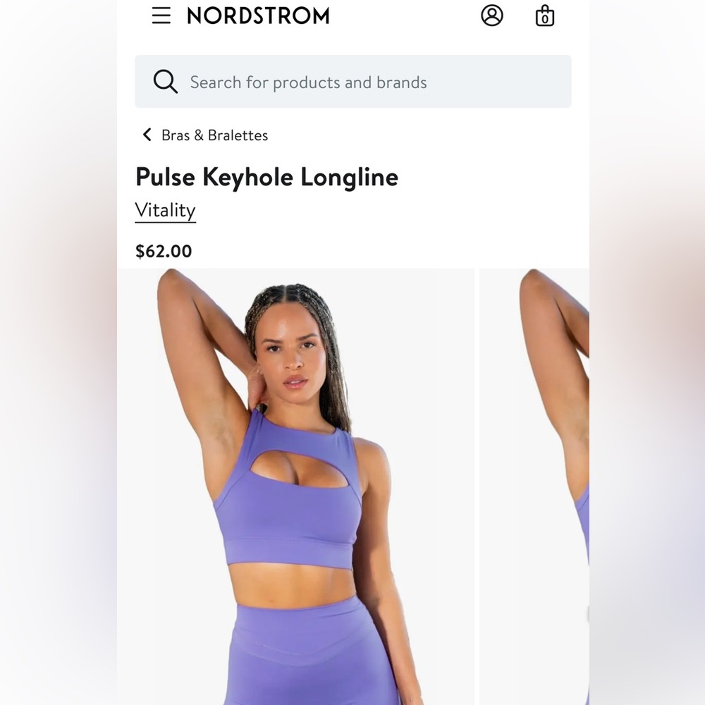Vitality sports bra